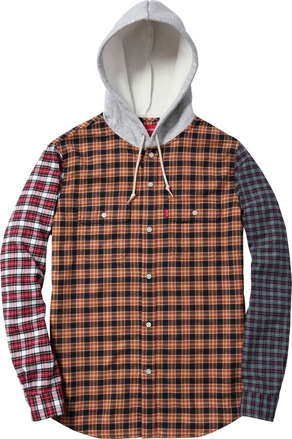 Hooded Flannel Shirt view 2